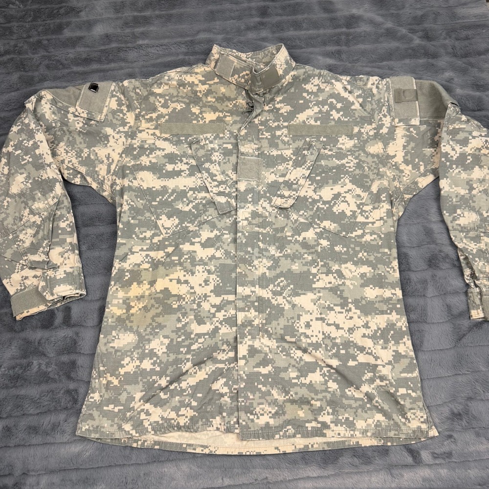 US Military ACU Digital Camo Combat Uniform Shirt UCP Medium Long 8415015198512
